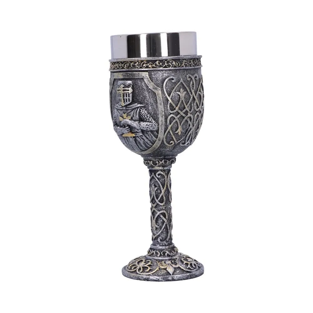 Armoured Medieval Knight Soldier Goblet 19 cm thumbnail 2