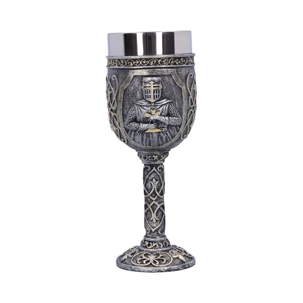 Armoured Medieval Knight Soldier Goblet 19 cm