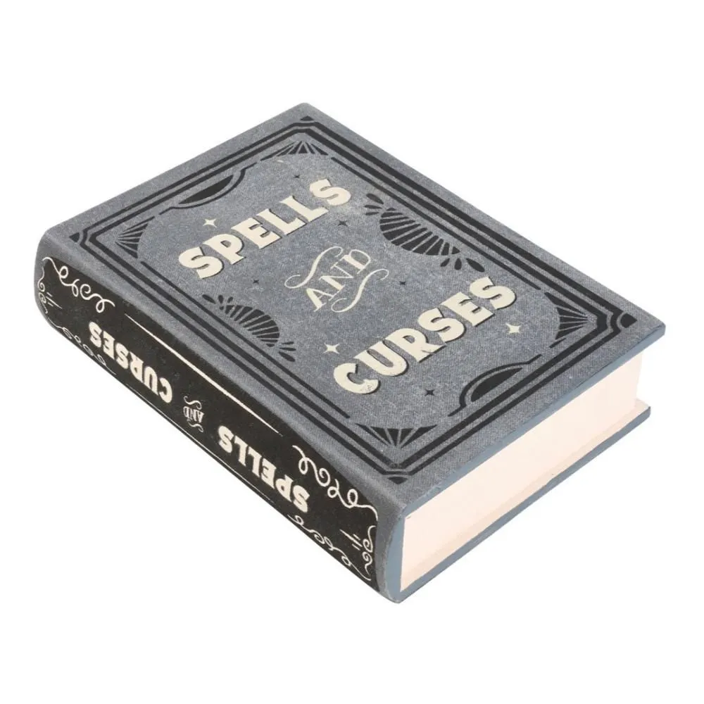 Spells and Curses Book-Shaped MDF Storage Box