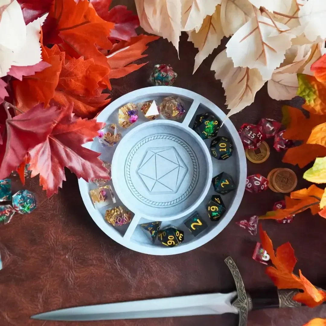 D20 Round Dice Tray thumbnail 2