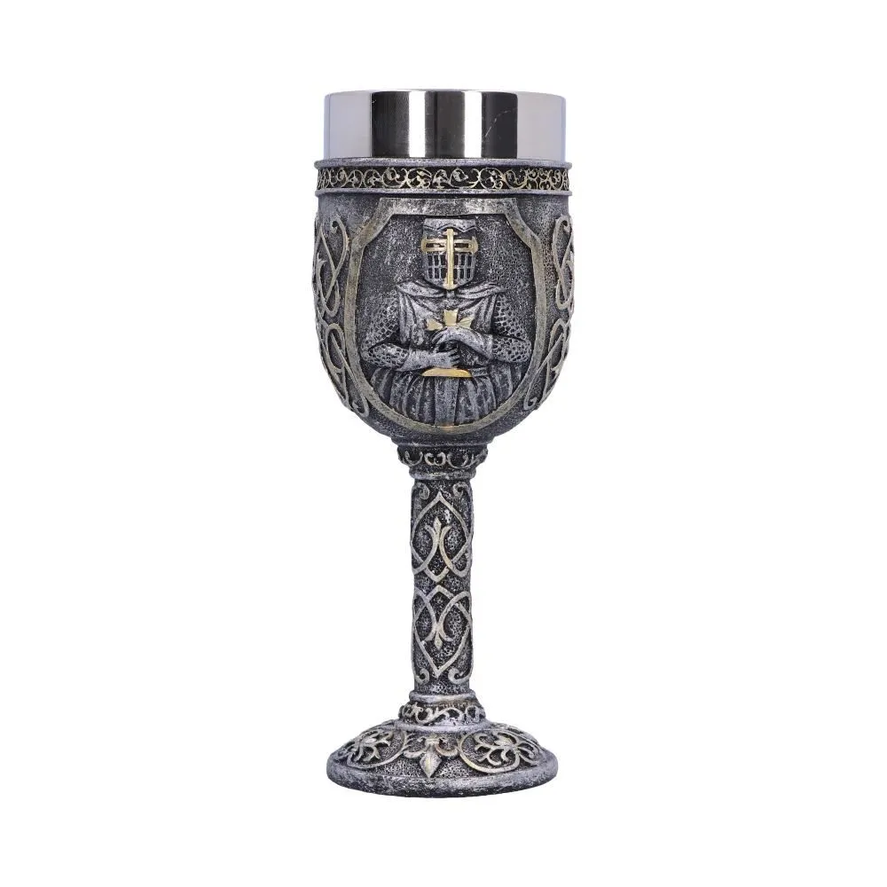 Armoured Medieval Knight Soldier Goblet 19 cm thumbnail 3