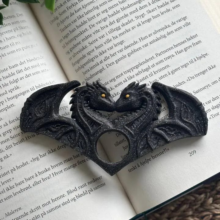 Thumb Page Holder - Dragon Embrace