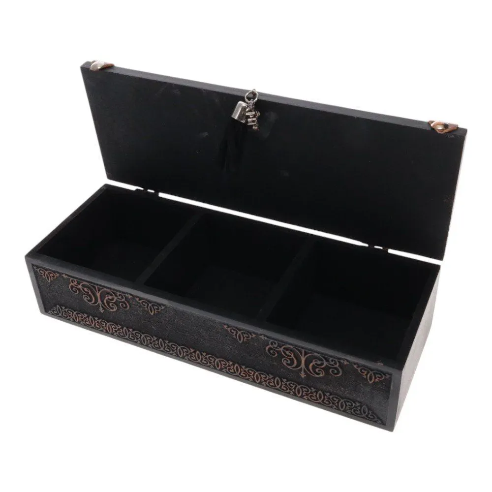 Dragon Black Wooden Storage Box 24 × 9 × 6 cm thumbnail 3