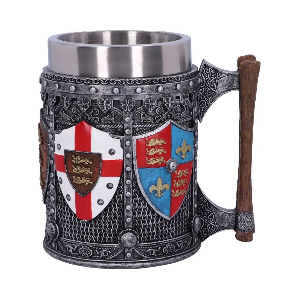 English Shield and Sigil Tankard 13.5 cm