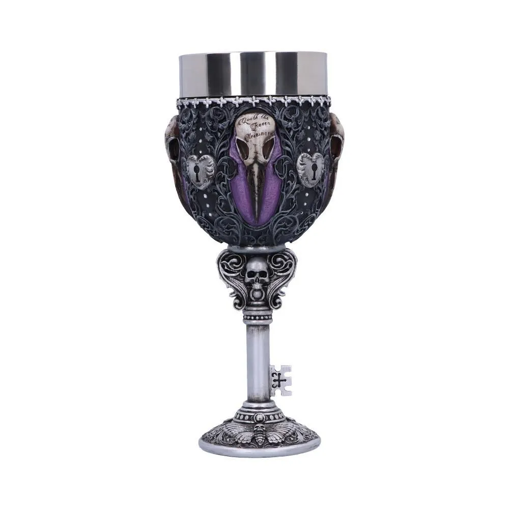 Edgar Nevermore Raven Goblet 18 cm