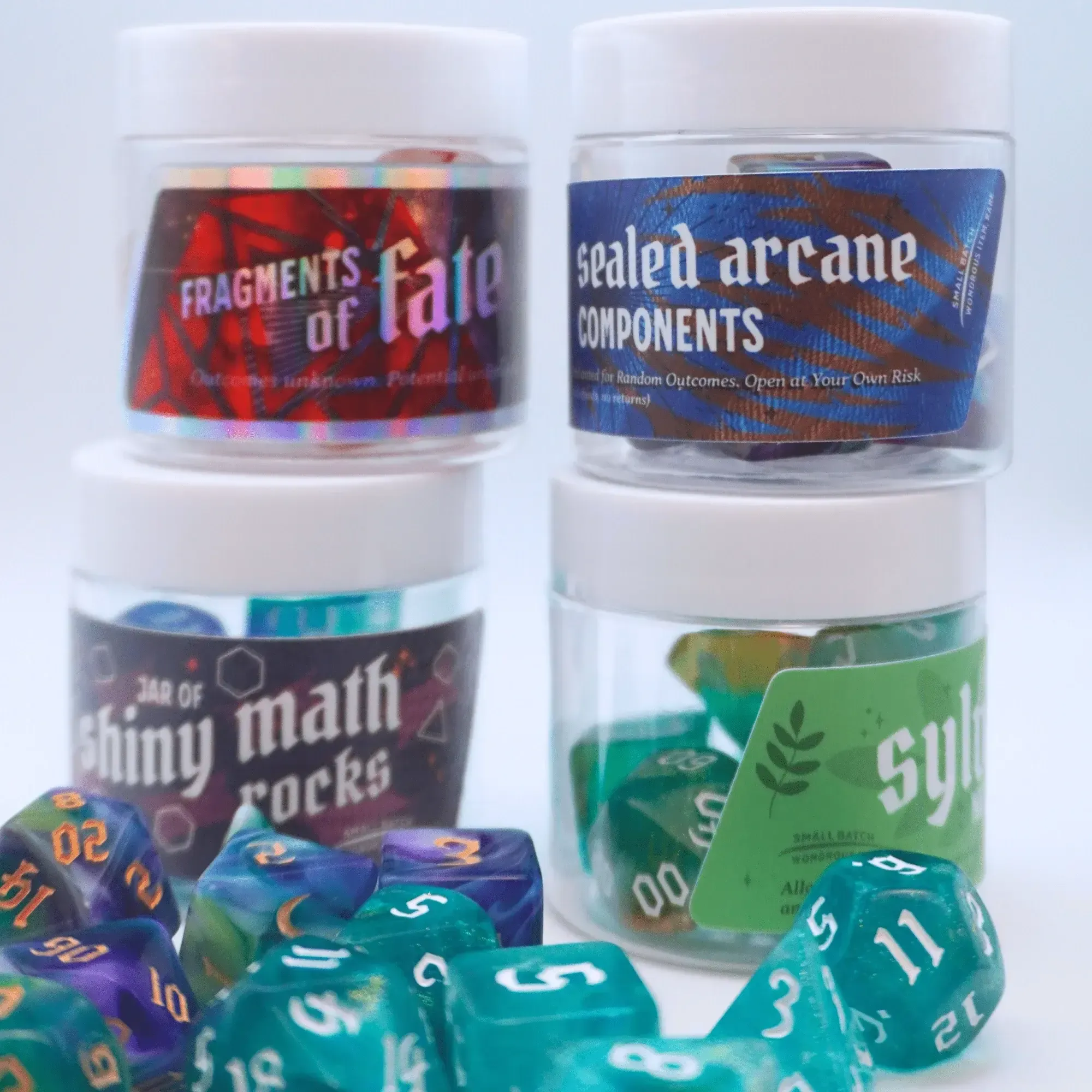 Fragments of Fate Mystery Dice Bottle Set thumbnail 2