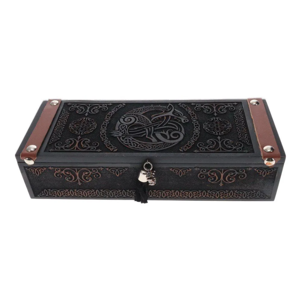 Dragon Black Wooden Storage Box 24 × 9 × 6 cm thumbnail 2