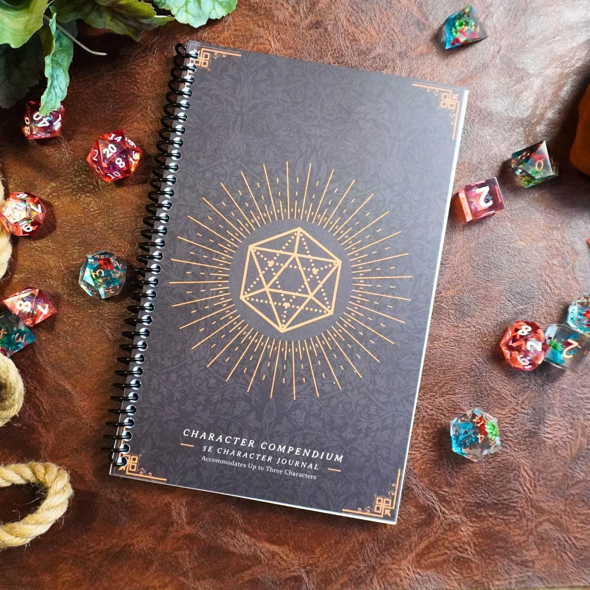 Character Compendium Multi-Character Journal