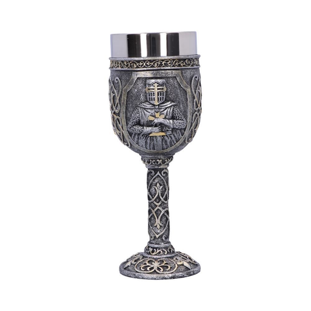 Armoured Medieval Knight Soldier Goblet 19 cm