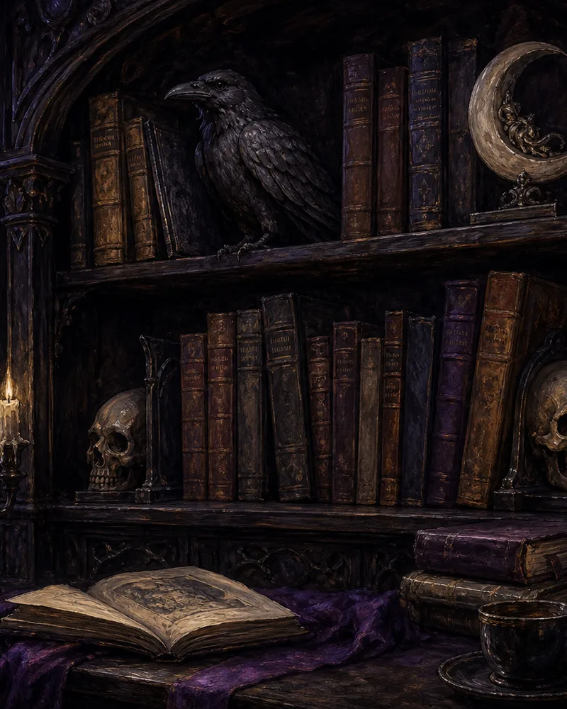 Bookish & Gothic Décor